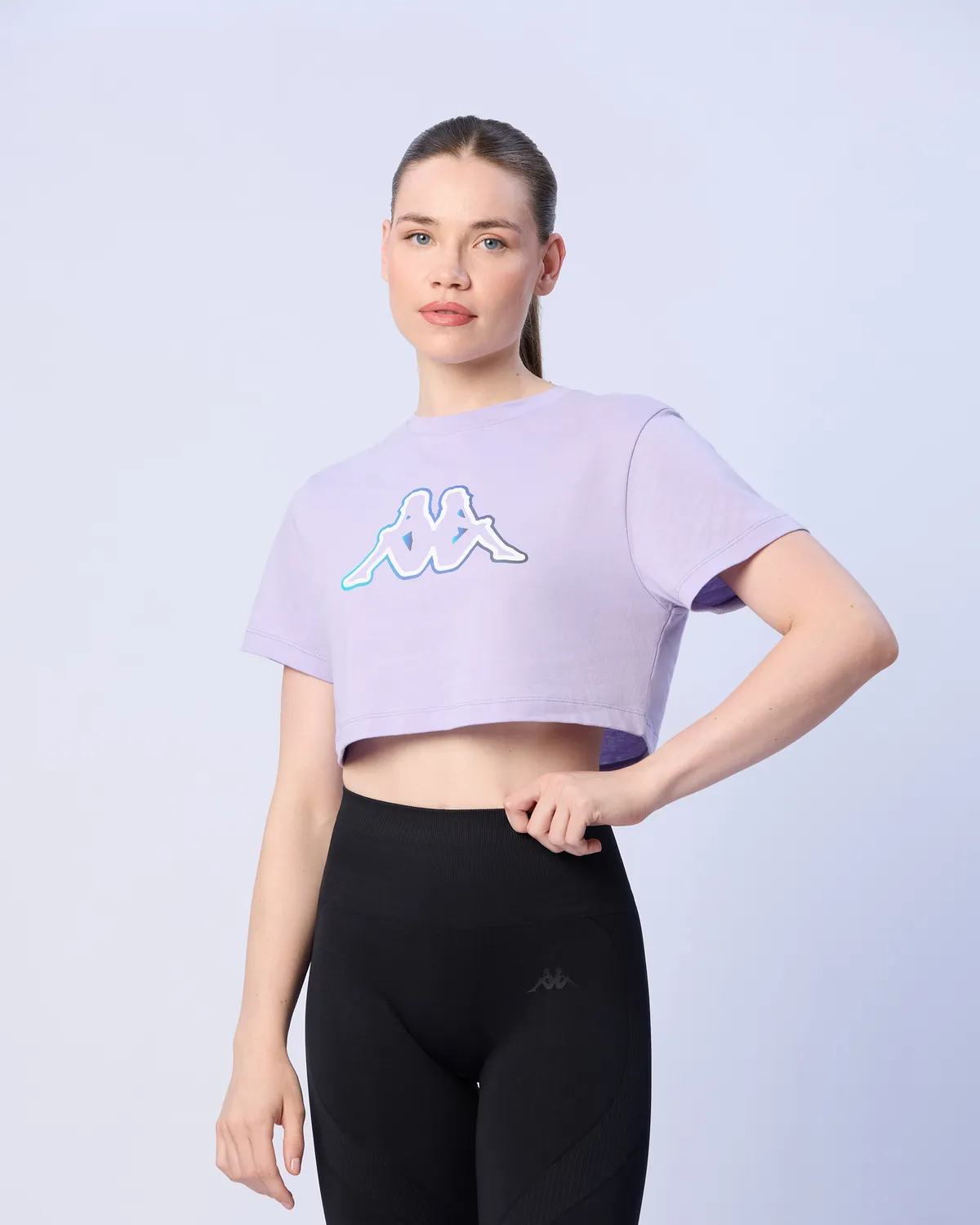 Mor Lily Kadın Mor Regular Fit Tişört