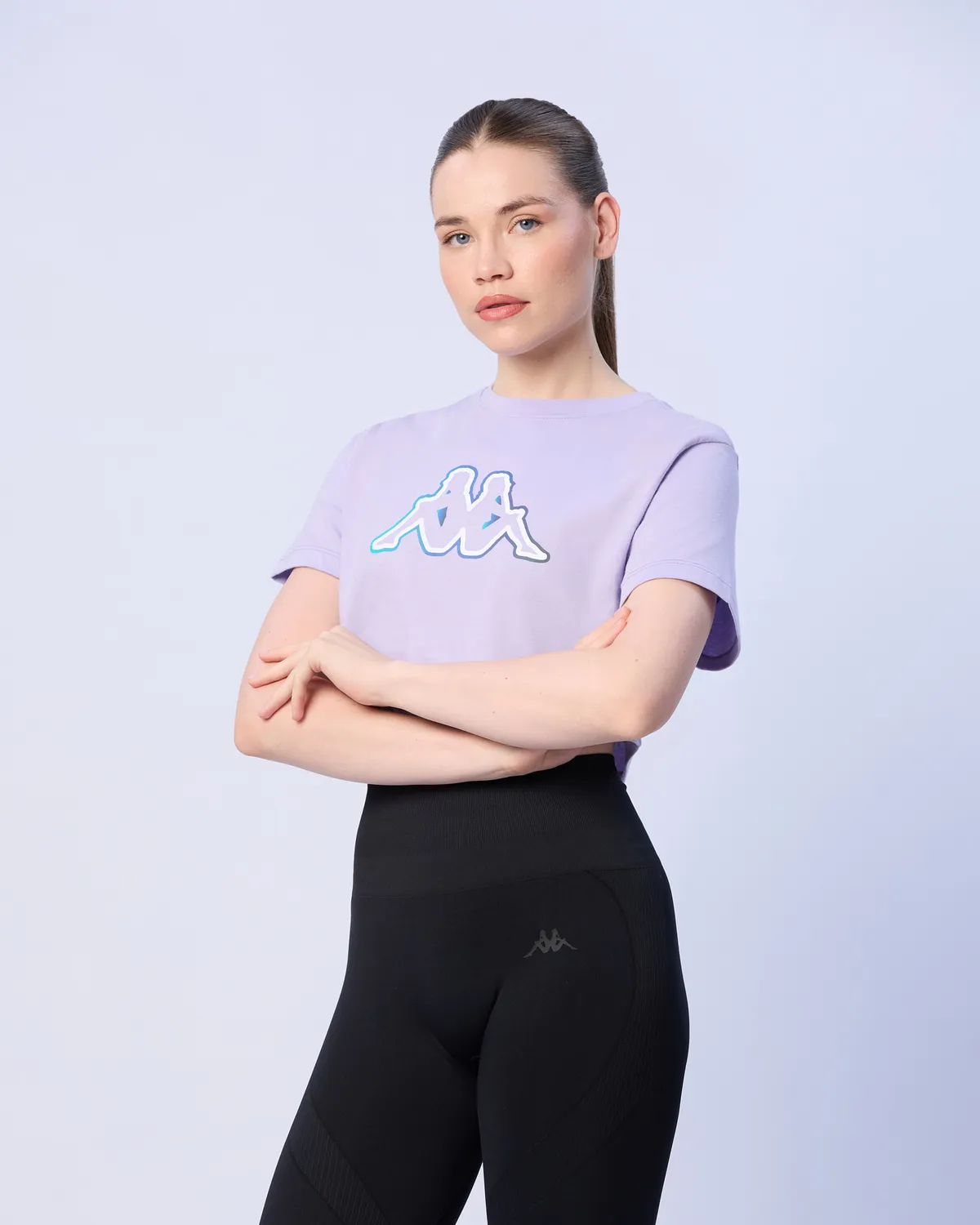 Mor Lily Kadın Mor Regular Fit Tişört