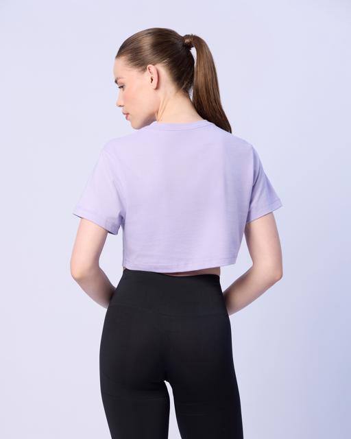 Mor Lily Kadın Mor Regular Fit Tişört - KAPPA® Türkiye