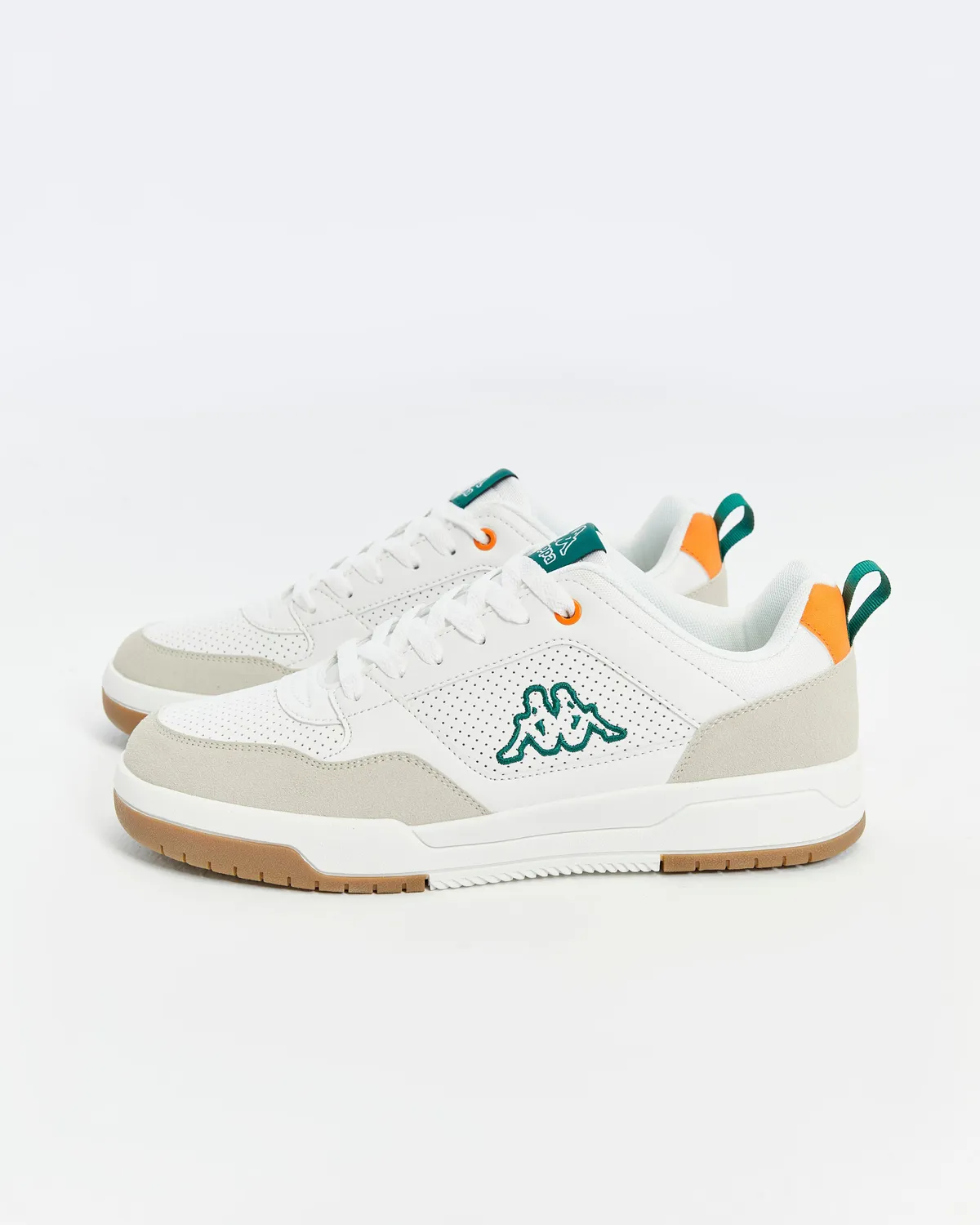 Beyaz Manis Erkek Beyaz-Turuncu Regular Fit Sneaker