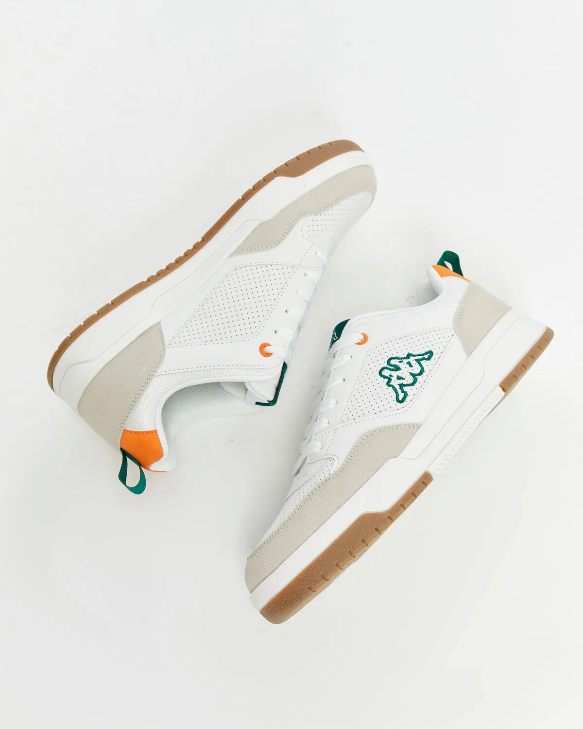 Beyaz Manis Erkek Beyaz-Turuncu Regular Fit Sneaker