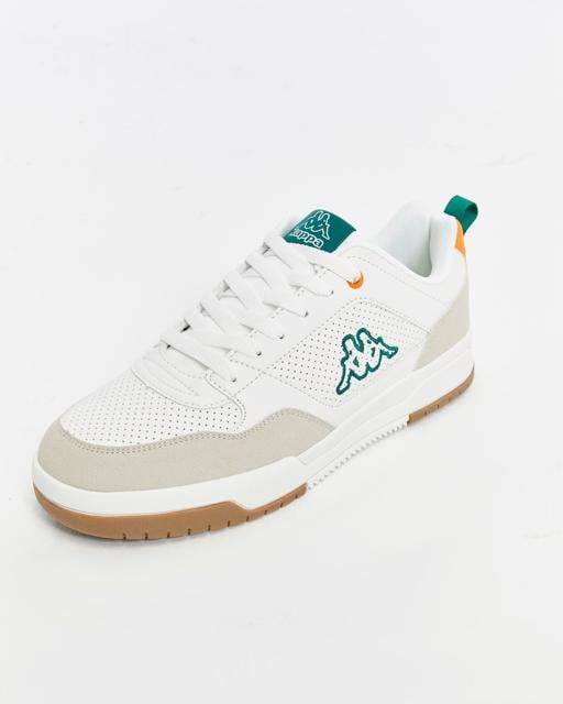 Beyaz Manis Erkek Beyaz-Turuncu Regular Fit Sneaker - KAPPA® Türkiye