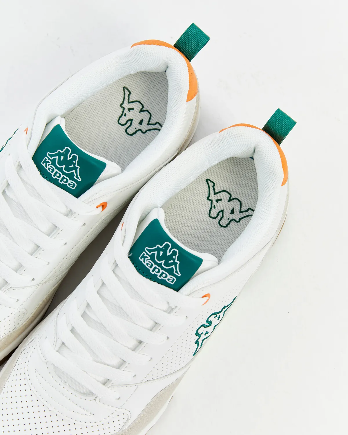 Beyaz Manis Erkek Beyaz-Turuncu Regular Fit Sneaker