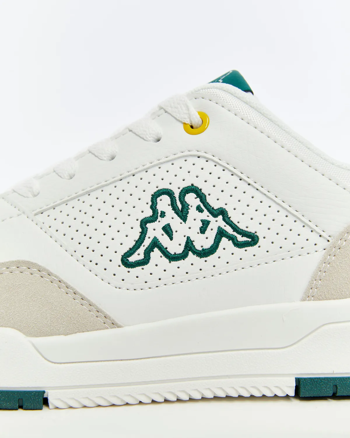 Beyaz Manis Erkek Beyaz-Yeşil Regular Fit Sneaker