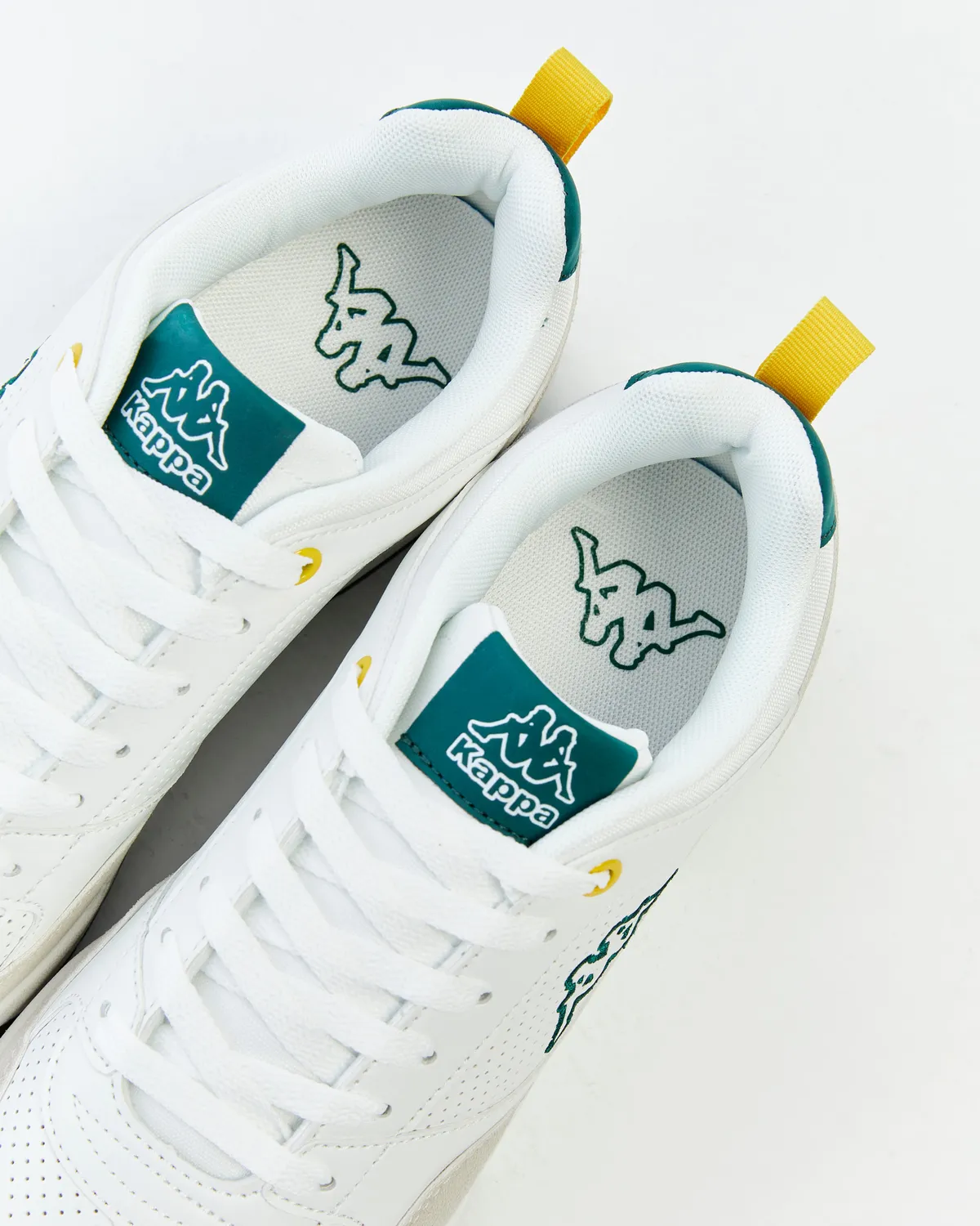 Beyaz Manis Erkek Beyaz-Yeşil Regular Fit Sneaker