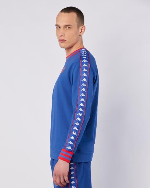 Mavi Banda Stars Sweatshirt Erkek Lacivert Regular Fit Sweatshirt - KAPPA® Türkiye