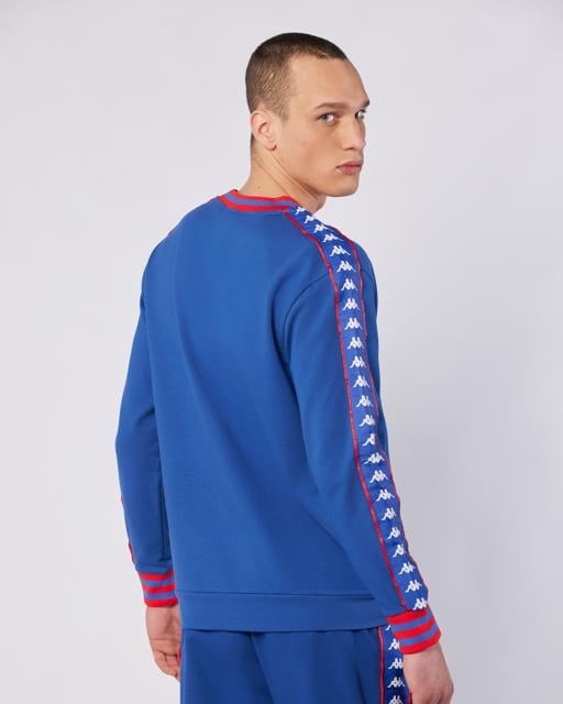Mavi Banda Stars Sweatshirt Erkek Lacivert Regular Fit Sweatshirt - KAPPA® Türkiye