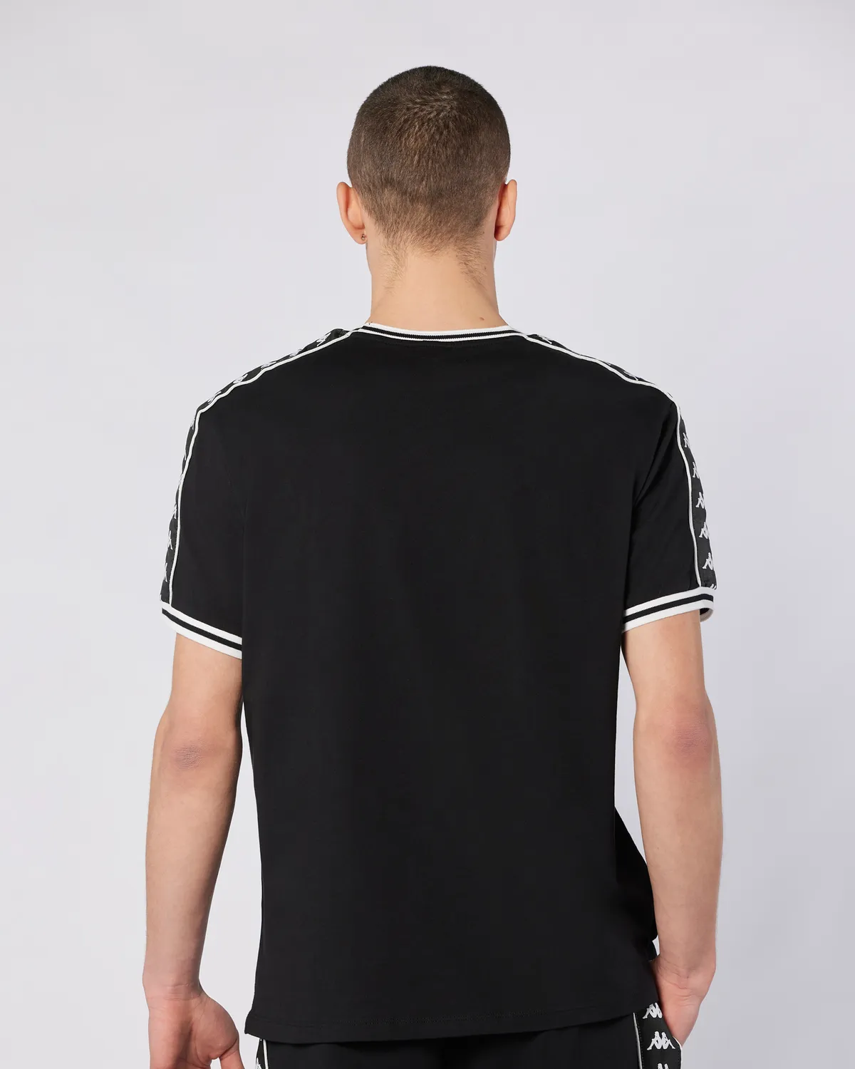 Siyah Banda Stars Tee Erkek Siyah Comfort Fit Tişört