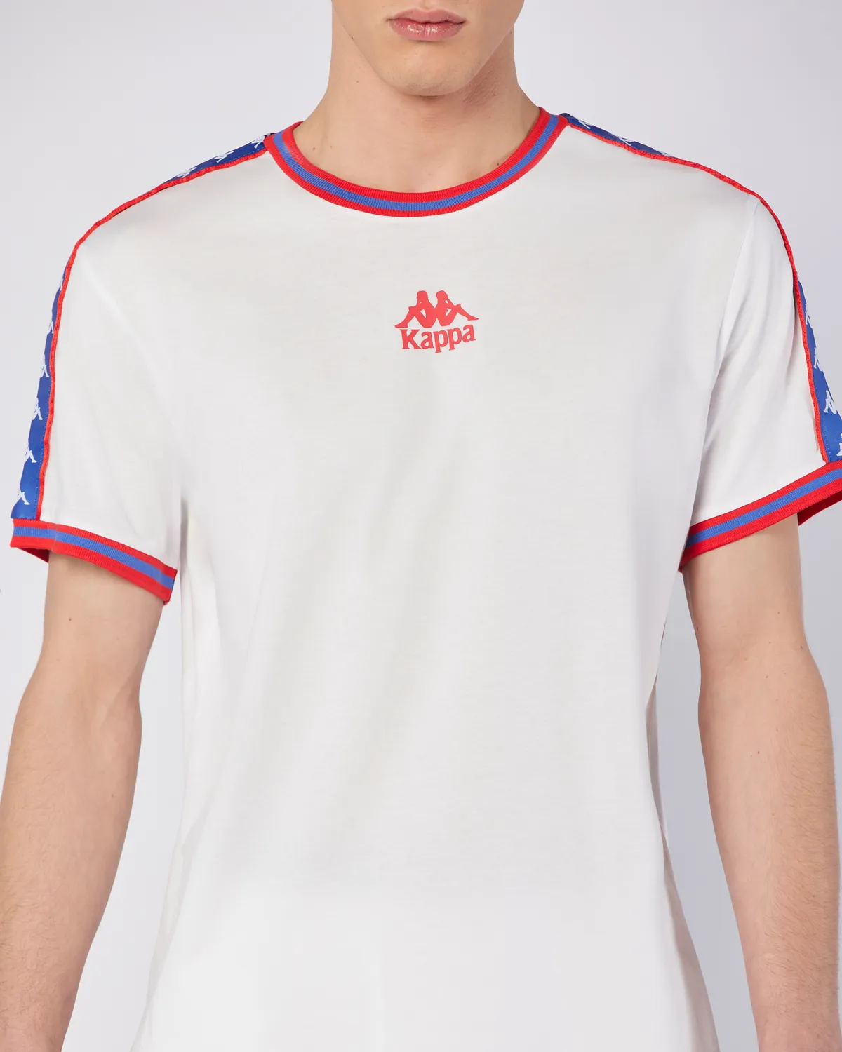 Beyaz Banda Stars Tee Erkek Beyaz Comfort Fit Tişört