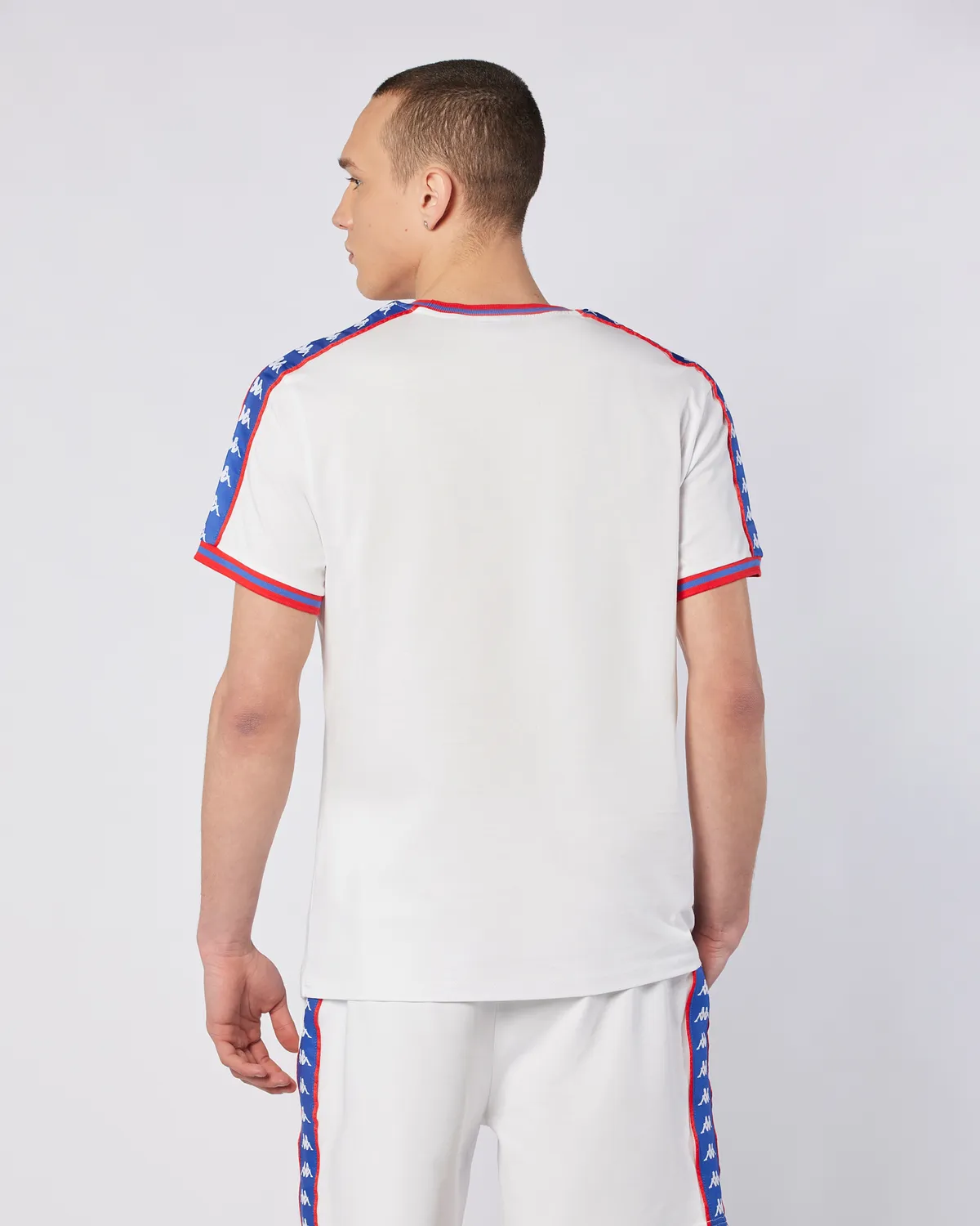 Beyaz Banda Stars Tee Erkek Beyaz Comfort Fit Tişört