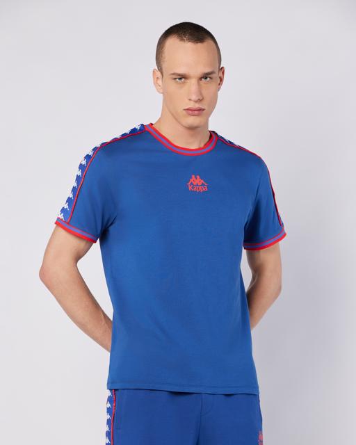 Mavi Banda Stars Tee Erkek Lacivert Comfort Fit Tişört - KAPPA® Türkiye