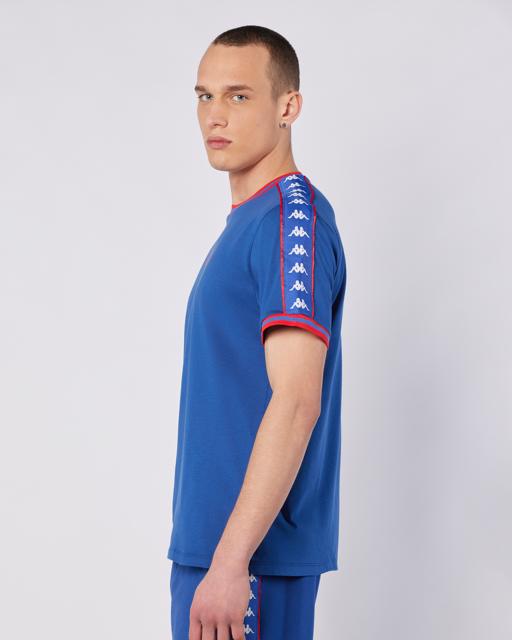 Mavi Banda Stars Tee Erkek Lacivert Comfort Fit Tişört - KAPPA® Türkiye