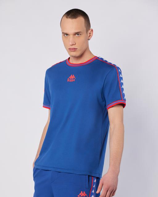 Mavi Banda Stars Tee Erkek Lacivert Comfort Fit Tişört - KAPPA® Türkiye