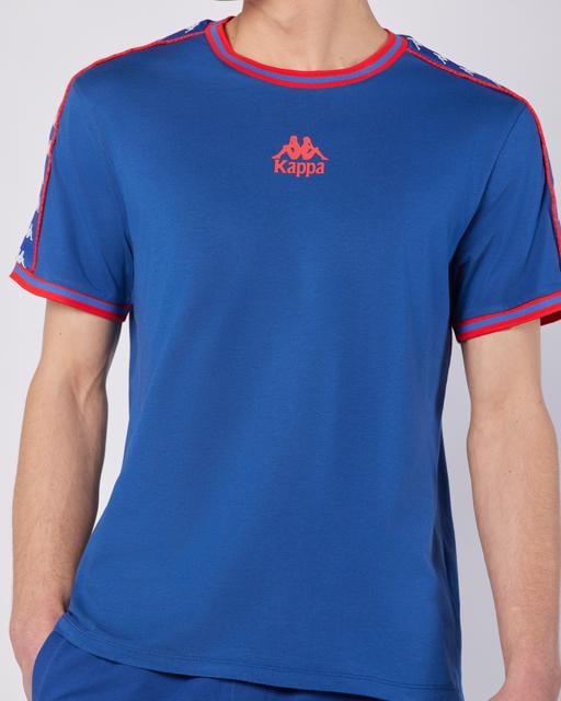 Mavi Banda Stars Tee Erkek Lacivert Comfort Fit Tişört - KAPPA® Türkiye