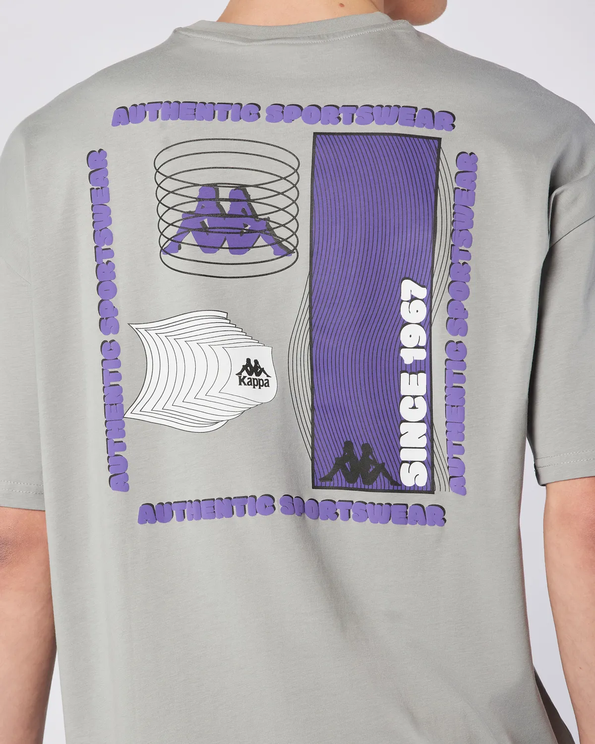 Gri Bento Tshirt Erkek Gri Regular Fit Tişört