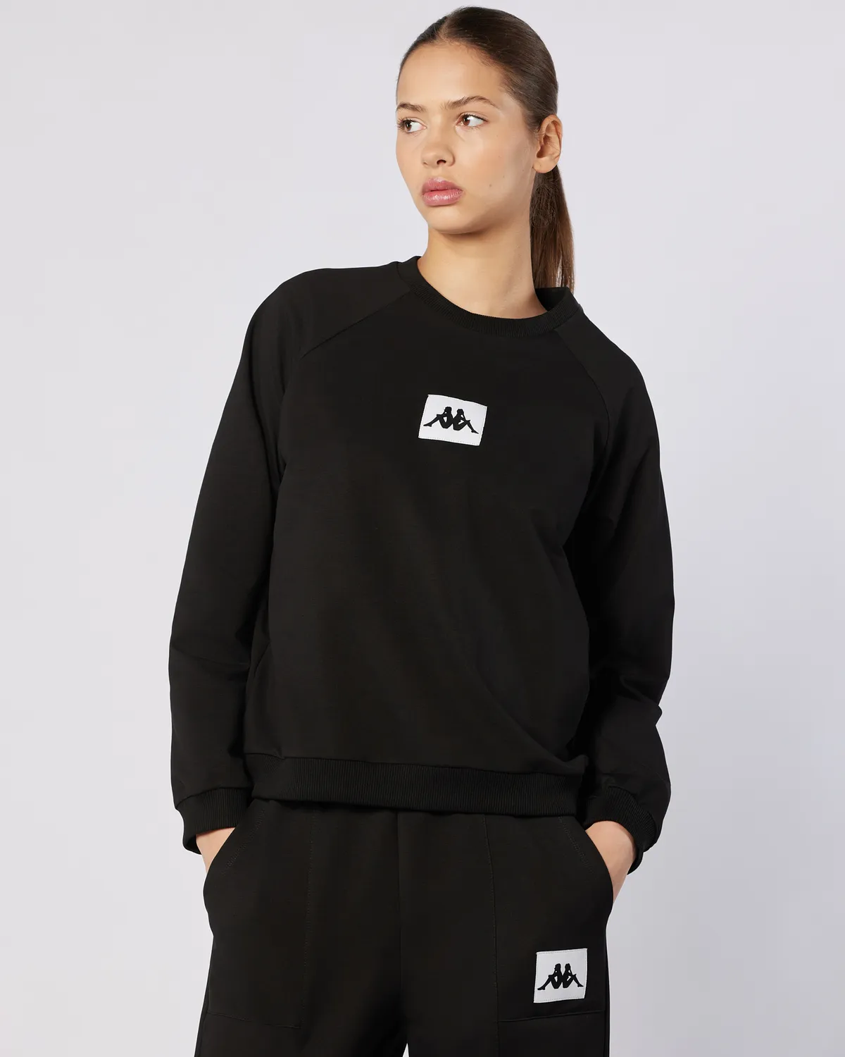Siyah Nady Sweatshirt Kadın Siyah Regular Fit Sweatshirt