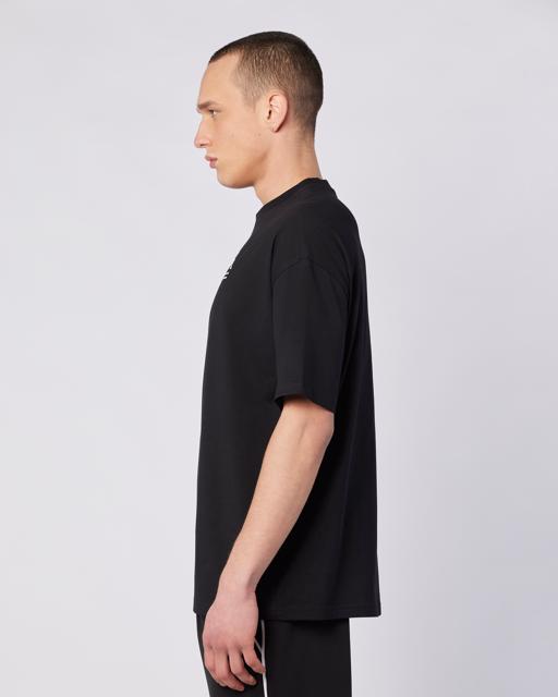 Siyah Castro Tee Erkek Siyah Regular Fit Tişört - KAPPA® Türkiye