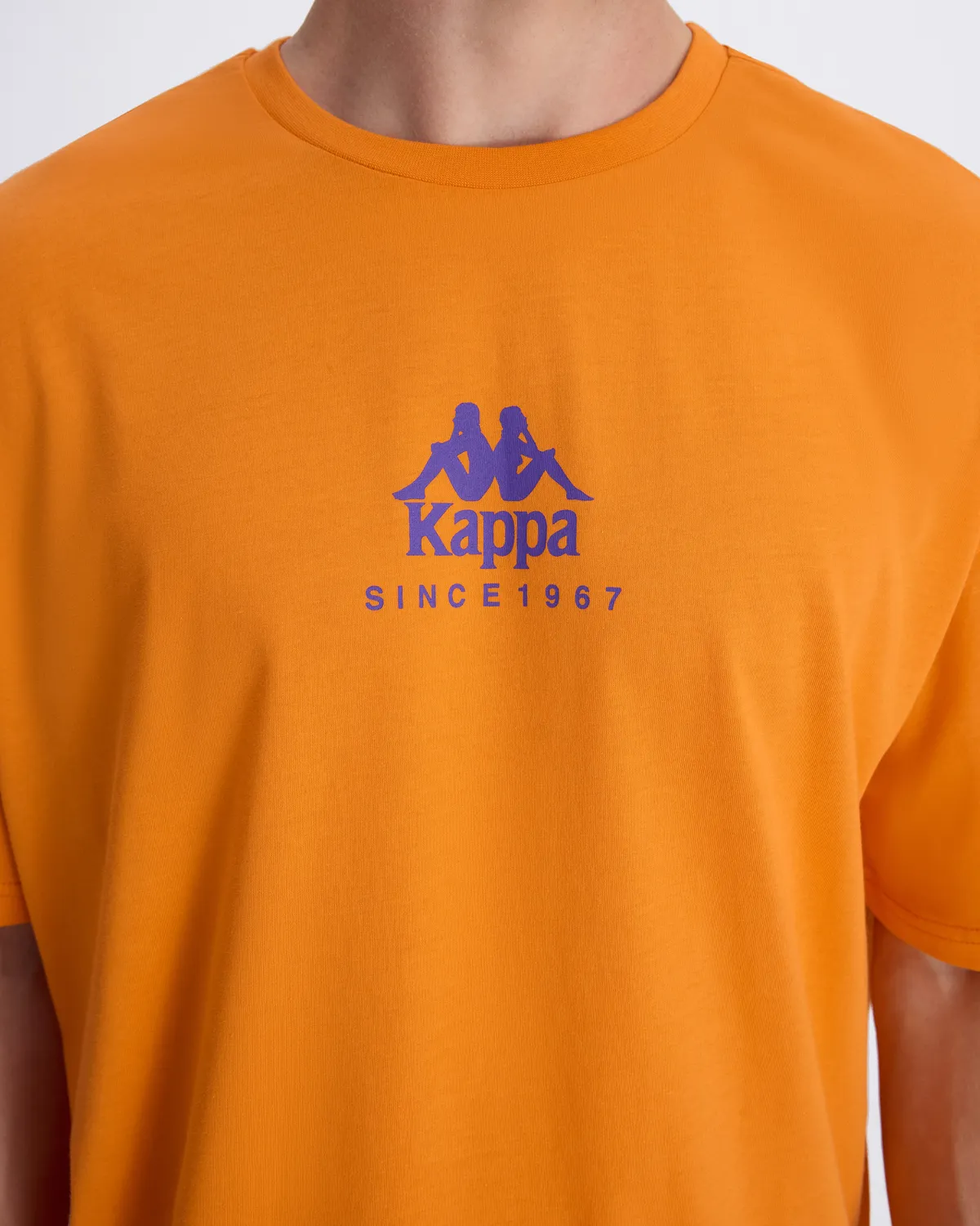 Turuncu Chibaf Tee Erkek Koyu Turuncu Oversize Fit Tişört