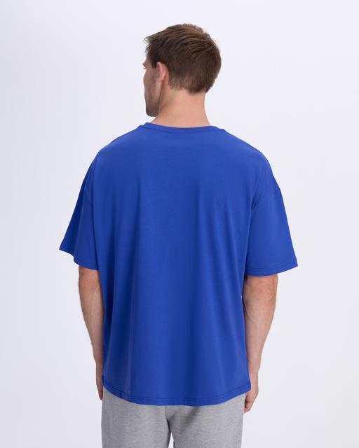 Mavi Chibaf Tee Erkek Mavi Oversize Fit Tişört - KAPPA® Türkiye