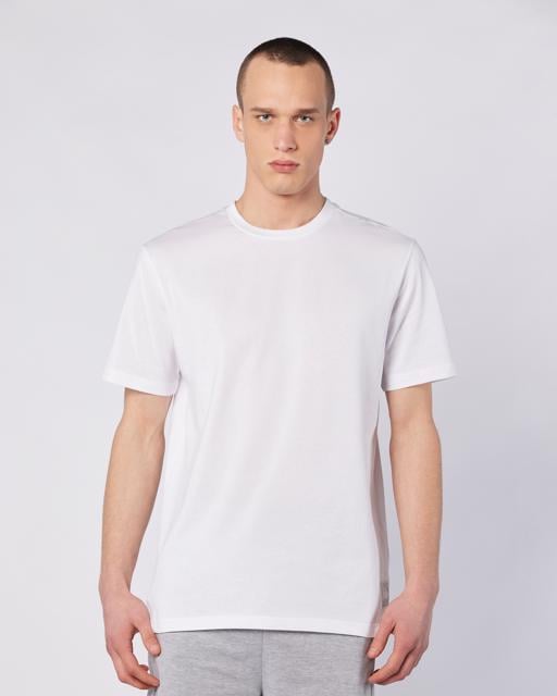 Beyaz Connel Tee Erkek Beyaz Comfort Fit Tişört - KAPPA® Türkiye