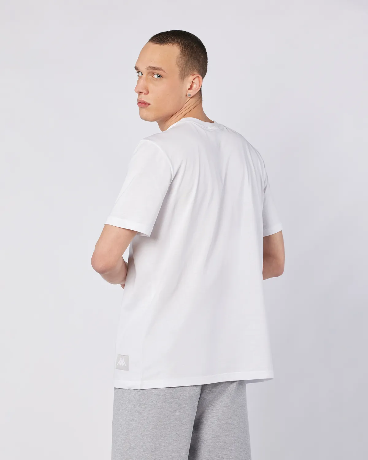 Beyaz Connel Tee Erkek Beyaz Comfort Fit Tişört