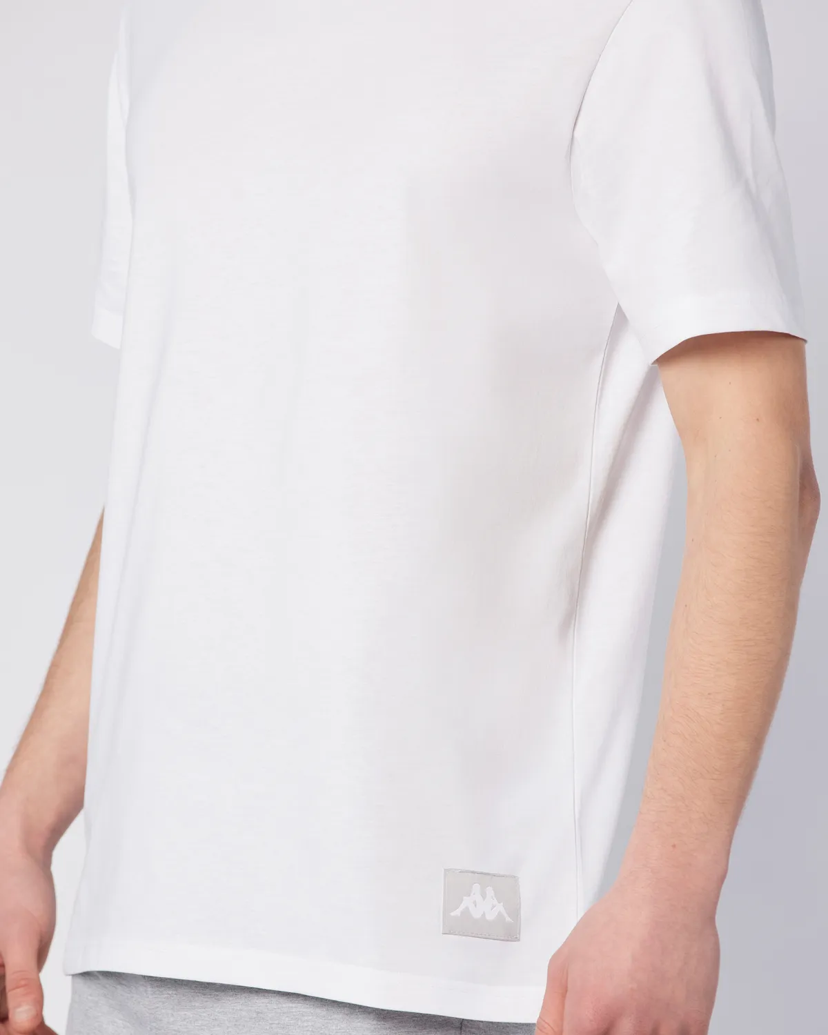 Beyaz Connel Tee Erkek Beyaz Comfort Fit Tişört