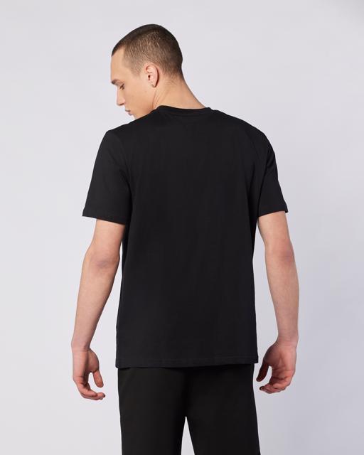 Siyah Connel Tee Erkek Siyah Comfort Fit Tişört - KAPPA® Türkiye