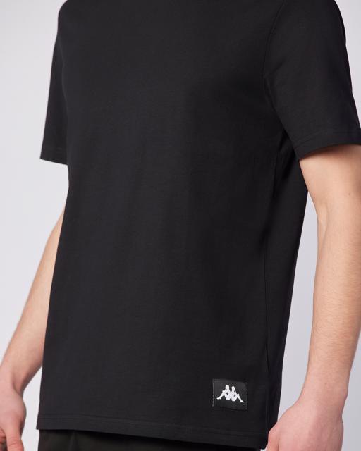 Siyah Connel Tee Erkek Siyah Comfort Fit Tişört - KAPPA® Türkiye