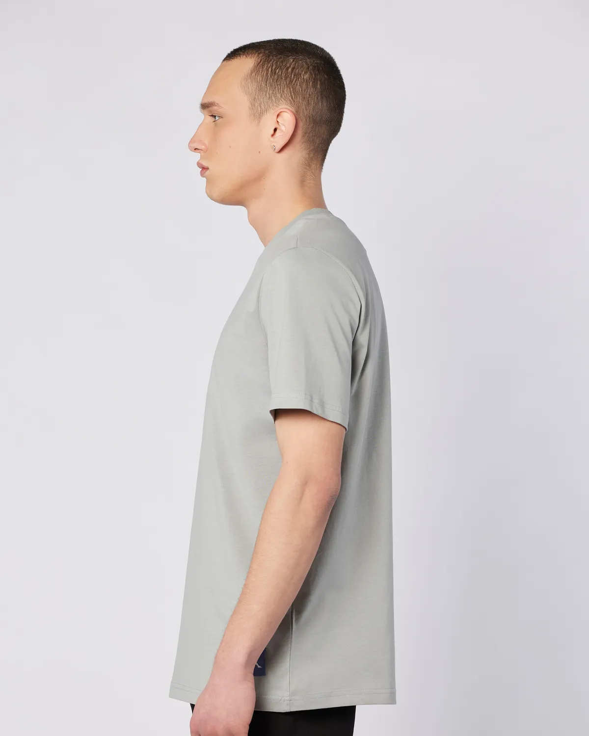 Gri Connel Tee Erkek Gri Comfort Fit Tişört