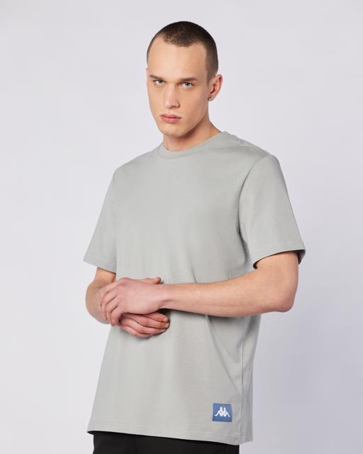 Gri Connel Tee Erkek Gri Comfort Fit Tişört - KAPPA® Türkiye