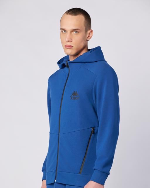 Mavi Fabio Full Zip Erkek Lacivert Regular Fit Fermuarlı Eşofman Üstü - KAPPA® Türkiye