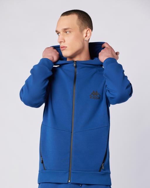 Mavi Fabio Full Zip Erkek Lacivert Regular Fit Fermuarlı Eşofman Üstü - KAPPA® Türkiye