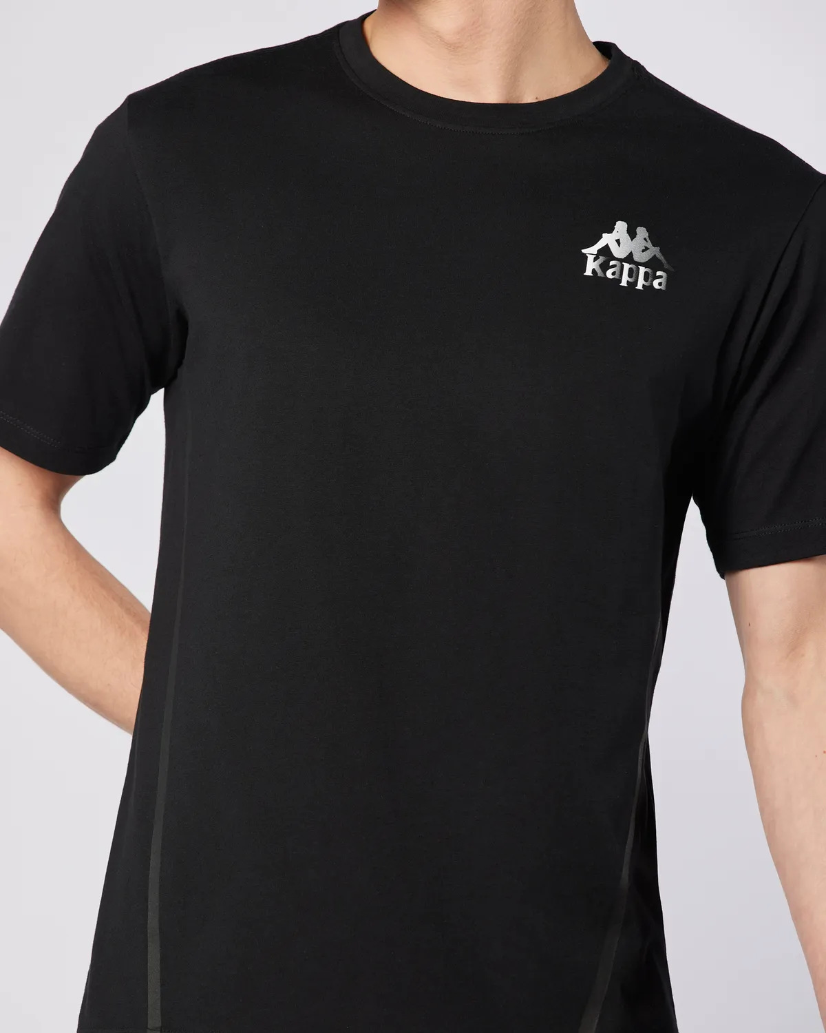 Siyah Fabio Tee Erkek Siyah Regular Fit Tişört