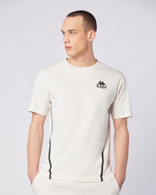 Bej Fabio Tee Erkek Ekru  Regular Fit Tişört - KAPPA® Türkiye