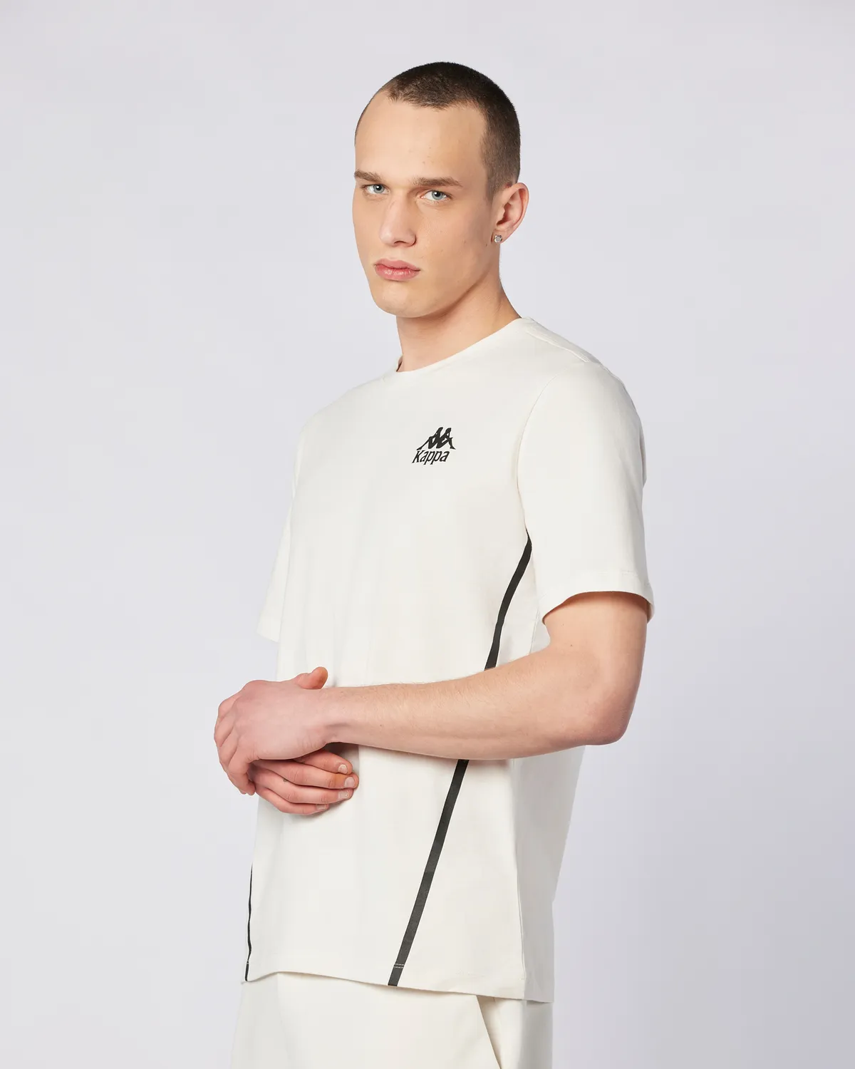 Bej Fabio Tee Erkek Ekru  Regular Fit Tişört