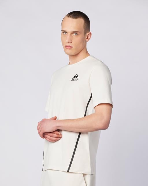Bej Fabio Tee Erkek Ekru  Regular Fit Tişört - KAPPA® Türkiye