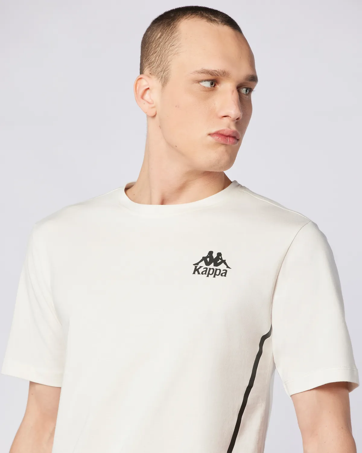 Bej Fabio Tee Erkek Ekru  Regular Fit Tişört