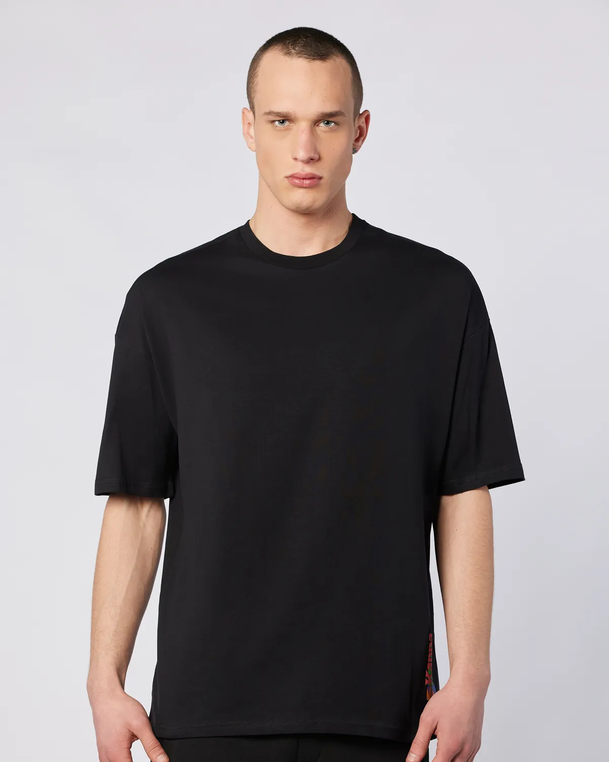 Siyah Forit Tee Erkek Siyah Comfort Fit Tişört