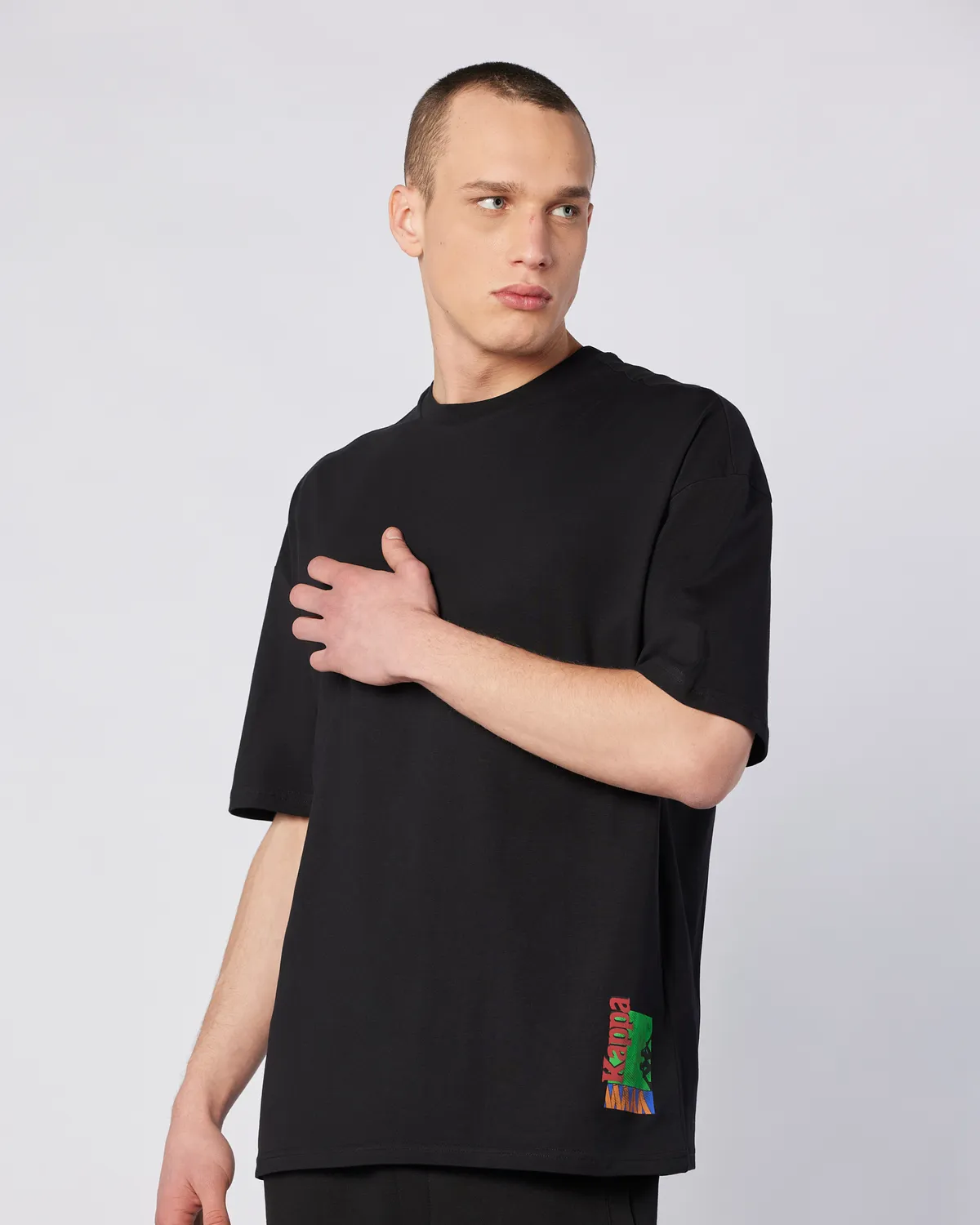 Siyah Forit Tee Erkek Siyah Comfort Fit Tişört