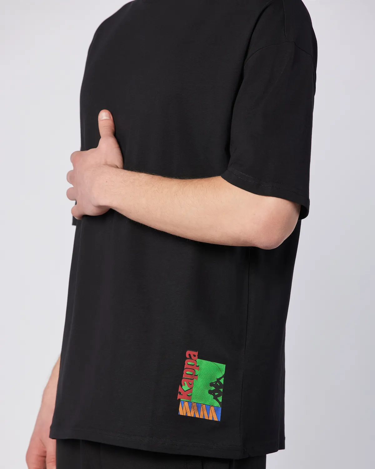 Siyah Forit Tee Erkek Siyah Comfort Fit Tişört