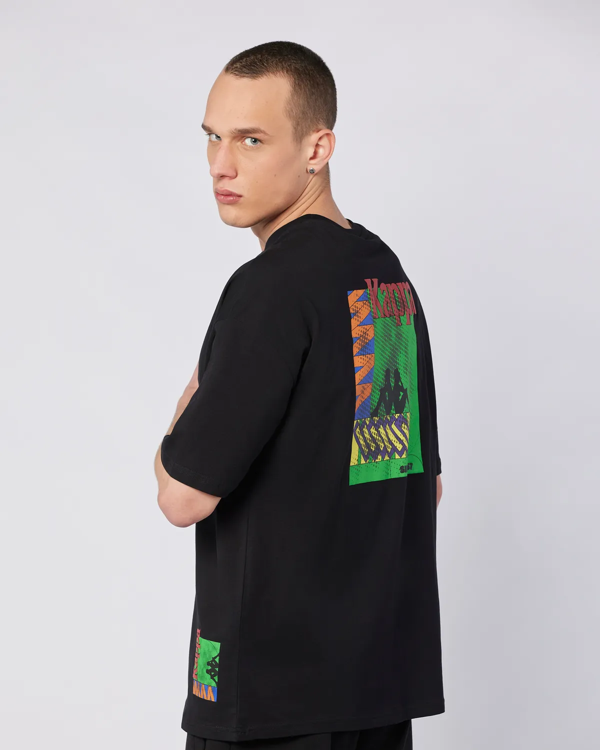 Siyah Forit Tee Erkek Siyah Comfort Fit Tişört