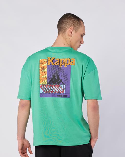 Yeşil Forit Tee Erkek Yeşil Comfort Fit Tişört - KAPPA® Türkiye