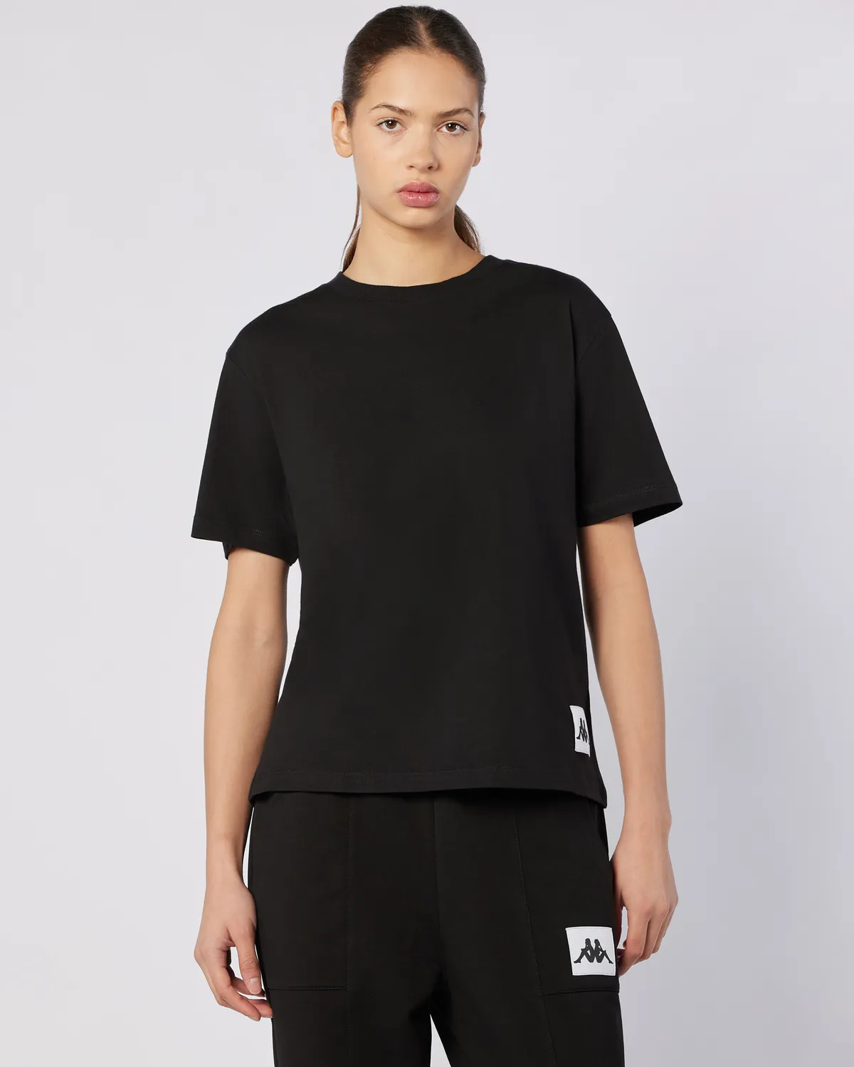 Siyah Nady Tee Kadın Siyah Regular Fit Tişört