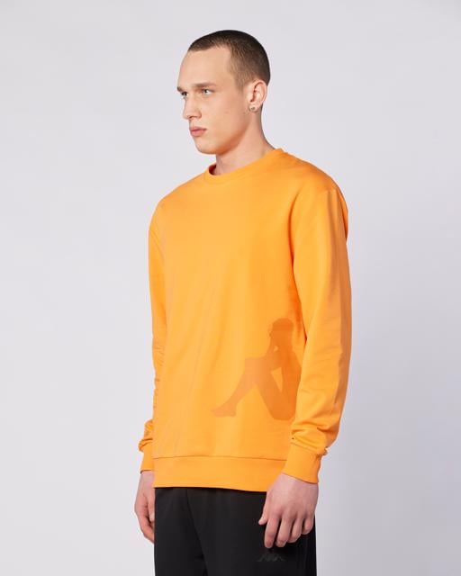 Turuncu Owen Sweatshirt Erkek Koyu Turuncu Comfort Fit Sweatshirt - KAPPA® Türkiye