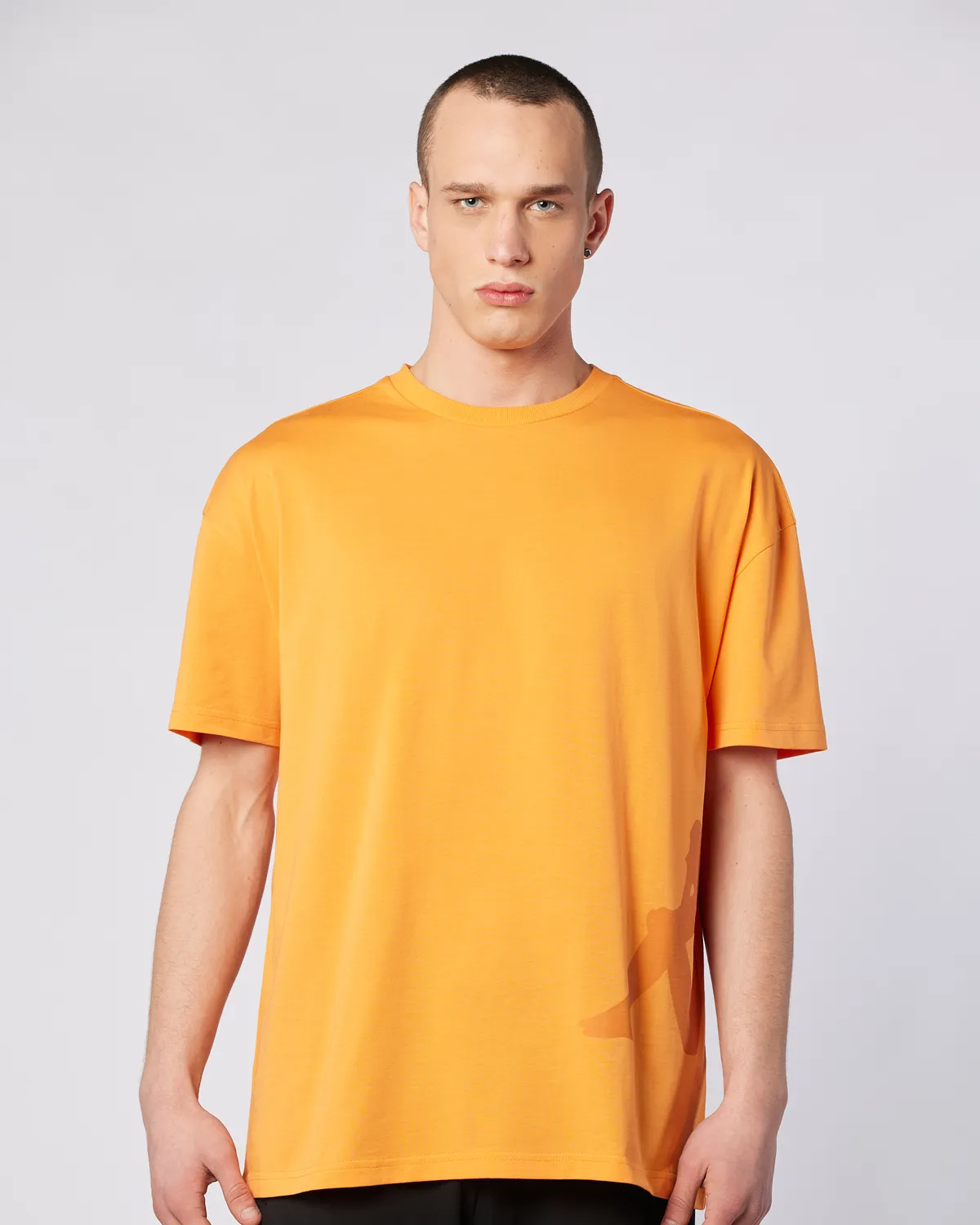 Turuncu Owen Tshirt Erkek Koyu Turuncu Comfort Fit Tişört