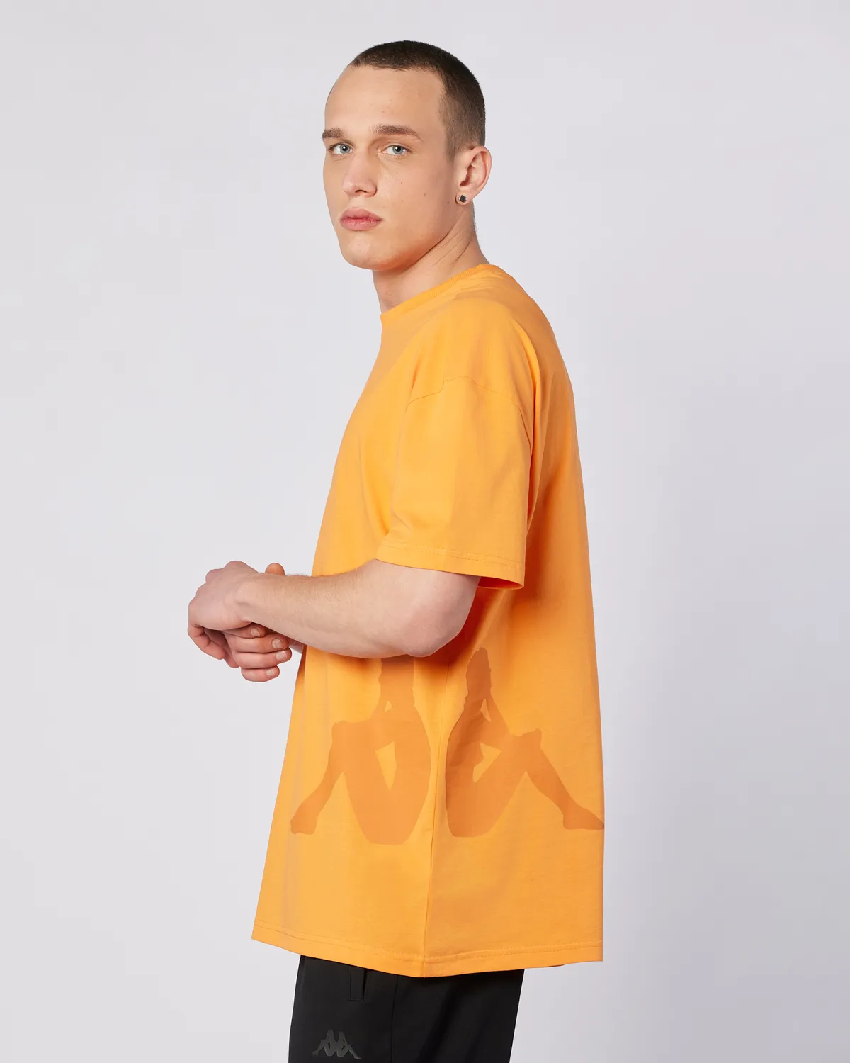 Turuncu Owen Tshirt Erkek Koyu Turuncu Comfort Fit Tişört