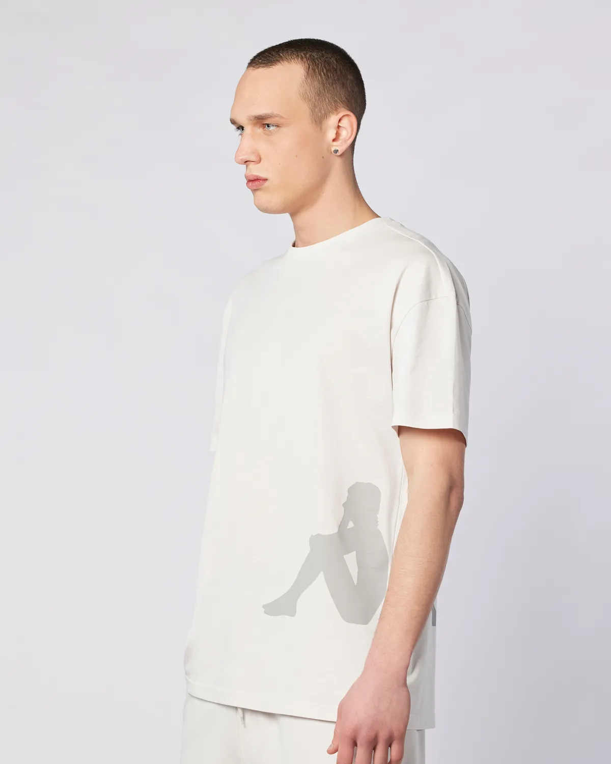 Gri Owen Tshirt Erkek Gri Comfort Fit Tişört