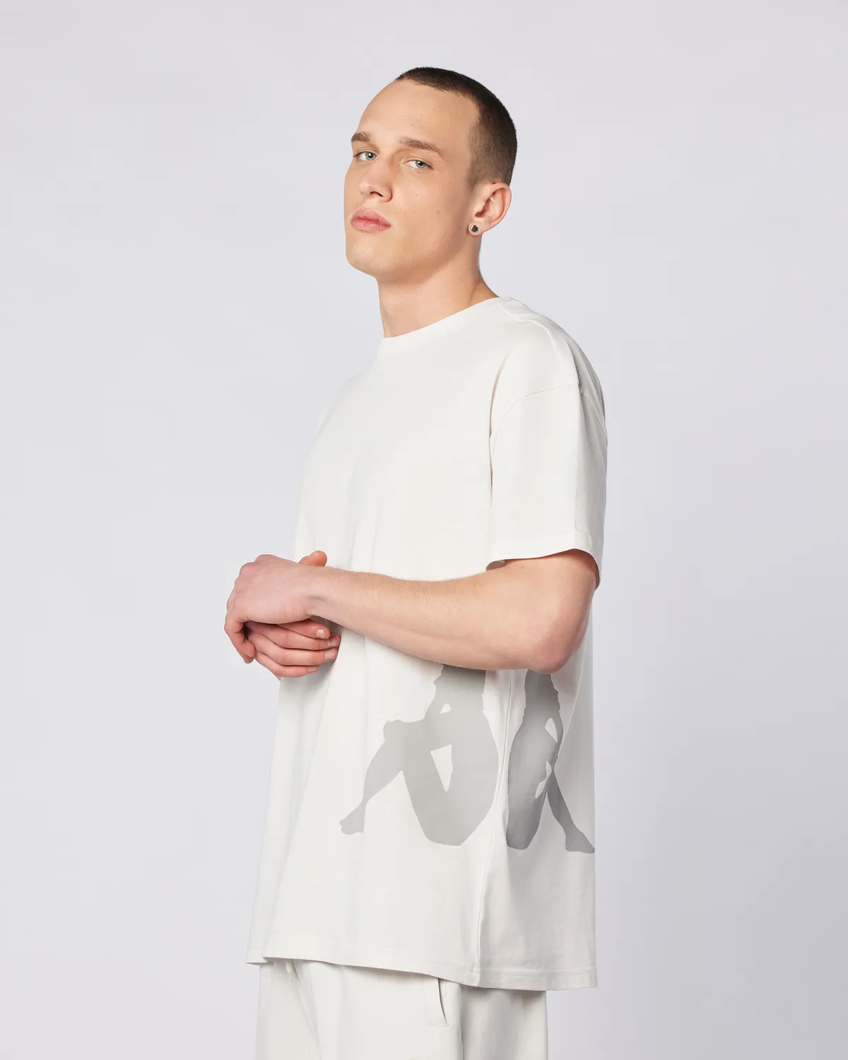 Gri Owen Tshirt Erkek Gri Comfort Fit Tişört