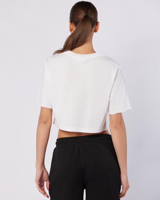 Beyaz Parte Tee Kadın Beyaz Regular Fit Tişört - KAPPA® Türkiye