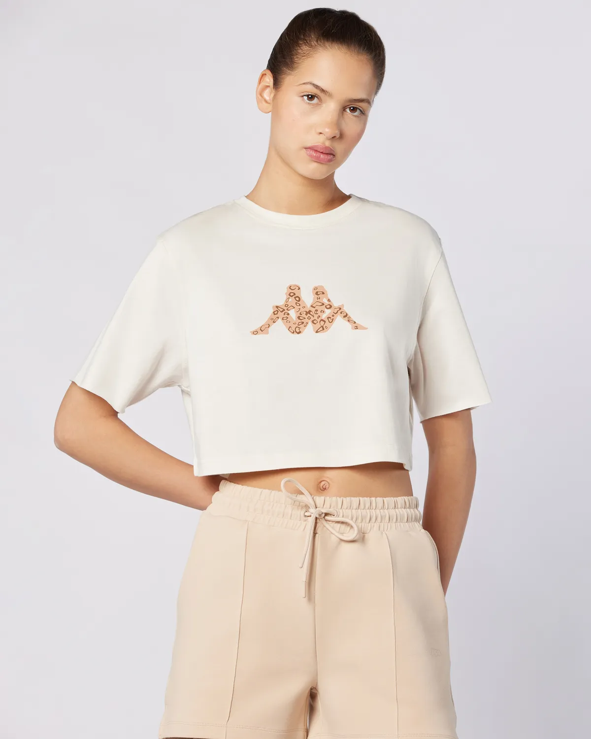 Bej Parte Tee Kadın Bej Regular Fit Tişört